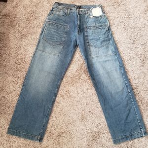 Sean John men's indigo jeans with extra pockets